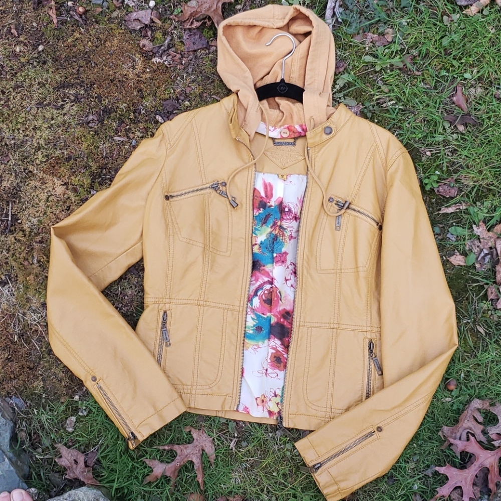 Faux Leather Jacket